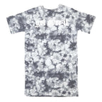 CHAMPION Womens Black & White Tie Dye Day Jersey Casual Dress Size S