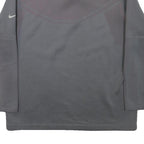 NIKE Mens Grey & Pink Golf 1/4 Zip XL Sweatshirt Sport Pullover Lightweight