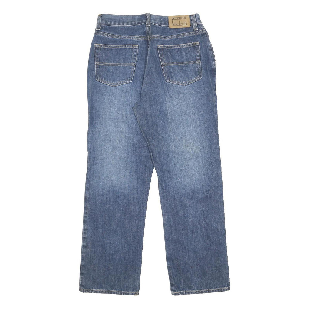 HILFIGER DENIM Mens Jeans Blue Relaxed Straight Denim Medium W31 L30 Classic