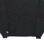CHAMPION Mens Black Vikings Crew Neck M Cotton Blend Sweatshirt