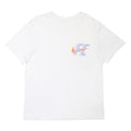 NIKE Mens White Graphic T-Shirt M Short Sleeve Crew Neck Casual Cotton Blend