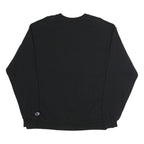 CHAMPION Mens Black Santa Clara University Crew Neck XL Cotton Blend Sweatshirt