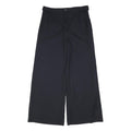 HOBBS LONDON Womens Wool Loose Wide Leg Black Trousers W35 L24 Elegant Comfort