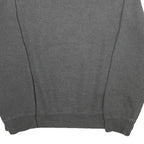 NIKE Mens Grey Cotton Blend Crew Neck L Sweatshirt Athletic Casual