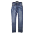 LEVI'S Mens Slim Blue Denim Jeans W29 L30 Zip Casual Stylish Faded