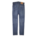 LEVI'S Mens Slim Blue Denim Jeans W29 L30 Zip Casual Stylish Faded
