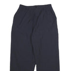 TALBOTS Womens Regular Fit Wool Blend Black Trousers W28 L28 Classic Zip Closure