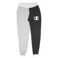 CHAMPION Mens Joggers Black & Grey Slim Tapered M W30 L29 Logo Casual Wear