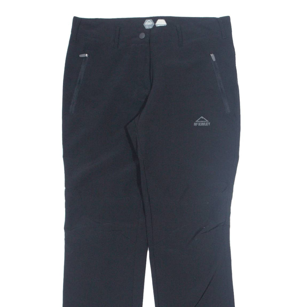 MCKINLEY Outdoor Womens Trousers Black Slim Tapered W30 L30
