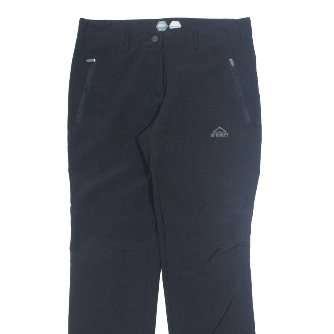 MCKINLEY Outdoor Womens Trousers Black Slim Tapered W30 L30