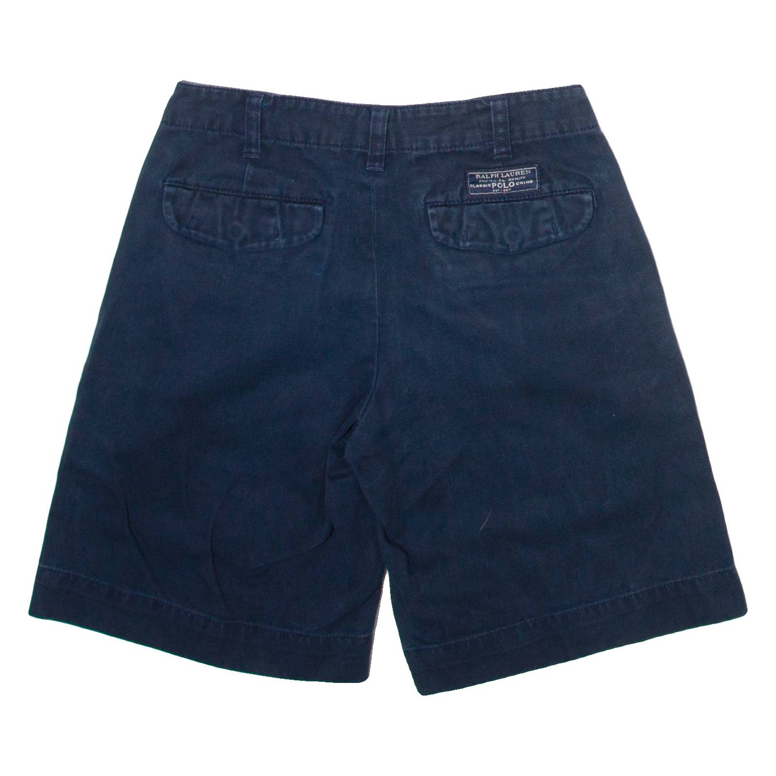 POLO RALPH LAUREN Womens Chino Shorts Blue XXS W24