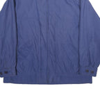 CASUALLAND SPORTSWEAR Mens Blue Jacket L Polyester Blend Plain Zip Casual