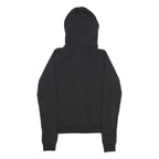 NIKE Womens Black Hoodie S Full Zip Cotton Blend Casual Sports Sweatshirt