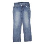 EXPRESS JEANS Womens Blue Regular Straight Denim Medium W32 L32 Classic Cotton