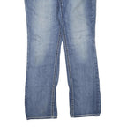 EXPRESS JEANS Womens Blue Regular Straight Denim Medium W32 L32 Classic Cotton