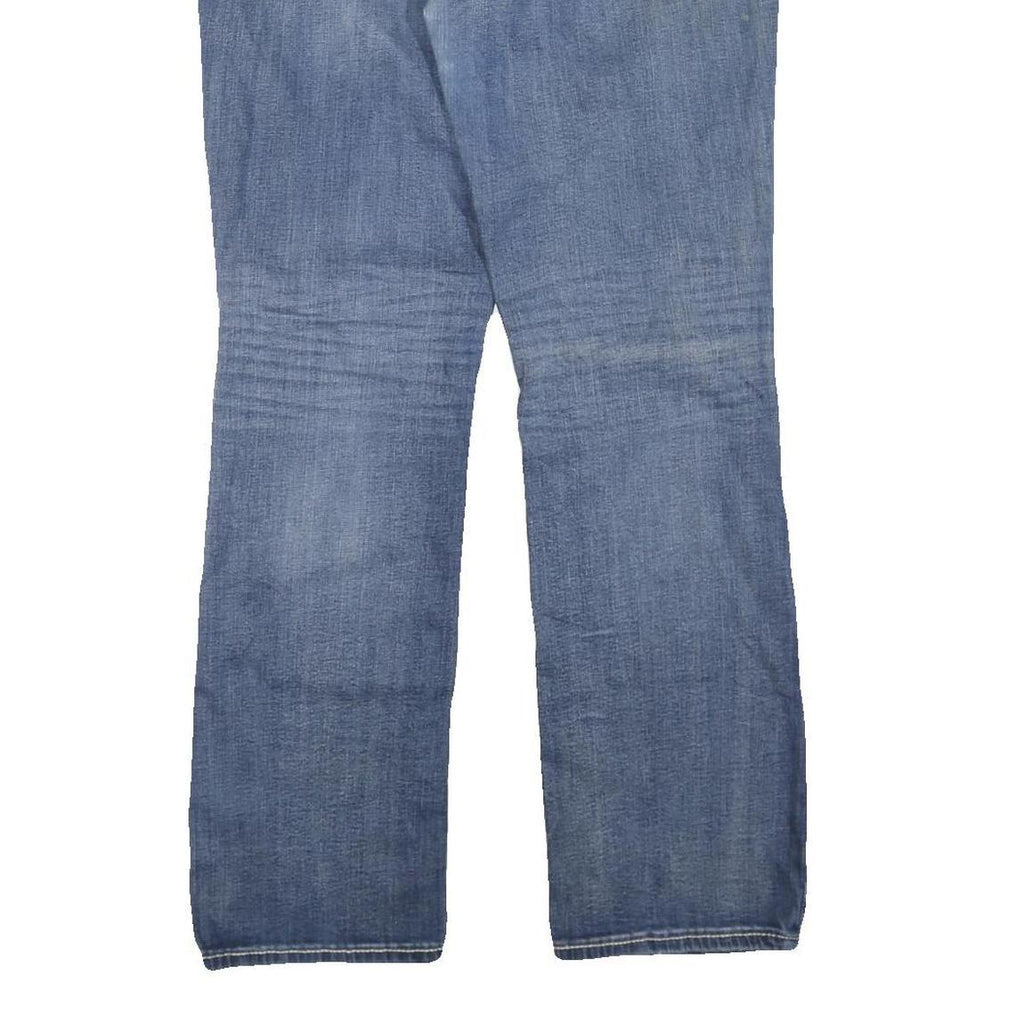 EXPRESS JEANS Womens Blue Regular Straight Denim Medium W32 L32 Classic Cotton