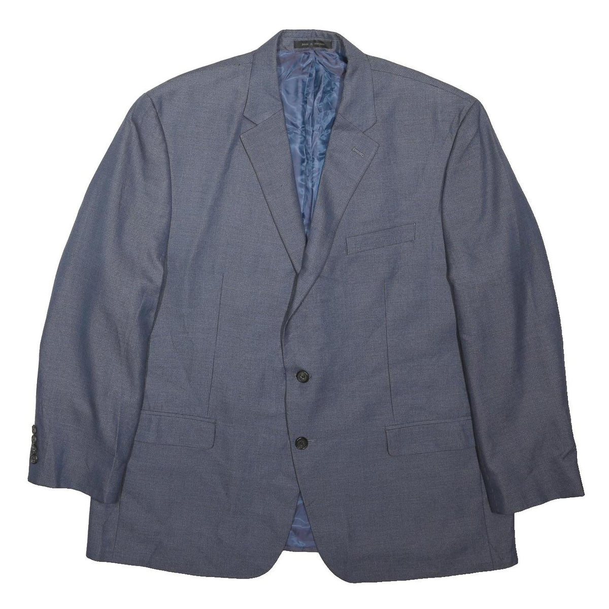 LAUREN RALPH LAUREN Womens Blue Jacket 2XL Polyester Blend Button Formal