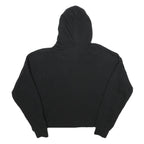 PUMA Womens Black Hoodie L Cotton Blend Pullover Hooded Sweatshirt