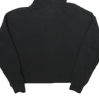 PUMA Womens Black Hoodie L Cotton Blend Pullover Hooded Sweatshirt