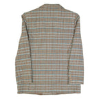 ALEXON Womens Blazer Jacket Brown Wool 90s Check M