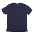 ADIDAS Mens Blue T-Shirt XL Short Sleeve Crew Neck Logo Graphic Casual