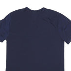 ADIDAS Mens Blue T-Shirt XL Short Sleeve Crew Neck Logo Graphic Casual