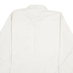 KANADAHAR CLUB Mens White Shirt L Cotton Blend Long Sleeve Button Closure