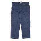 SERGIO TACCHINI Mens Cotton Blend Blue Relaxed Straight Trousers W38 L30 Casual