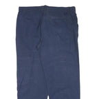 SERGIO TACCHINI Mens Cotton Blend Blue Relaxed Straight Trousers W38 L30 Casual