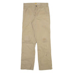 CARHARTT Mens Trousers Beige Relaxed Straight W30 L32
