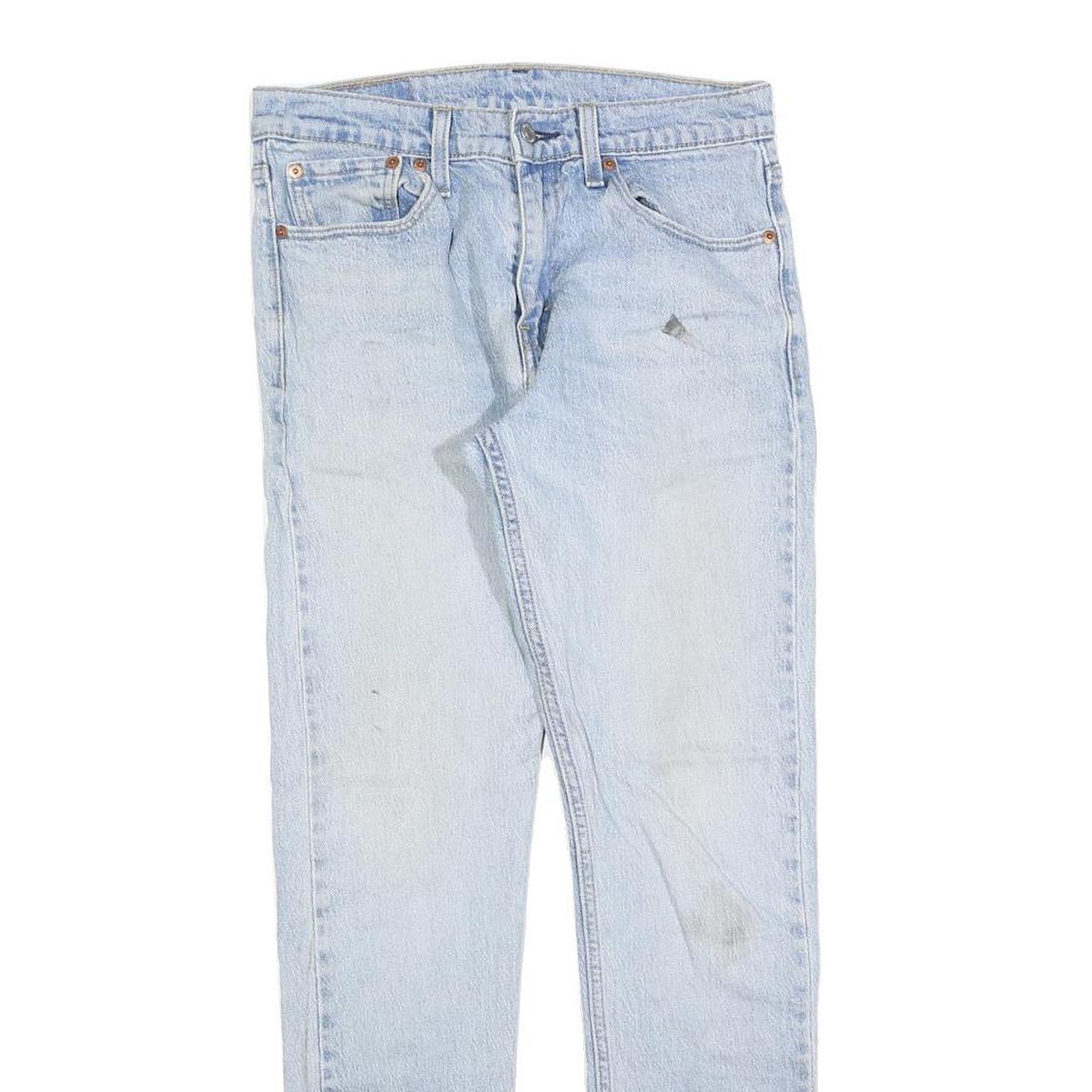 LEVI'S 512 Tapered Mens Jeans Blue Slim Tapered Denim Light W29 L29 Casual Wear