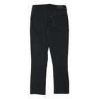LEVI'S Womens Slim Black Denim Slim Fit Jeans W29 L27 Classic Cotton Blend Zip