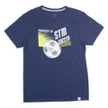 RUSSELL ATHLETIC Property Of STM Soccer Academy Mens T-Shirt Blue USA M