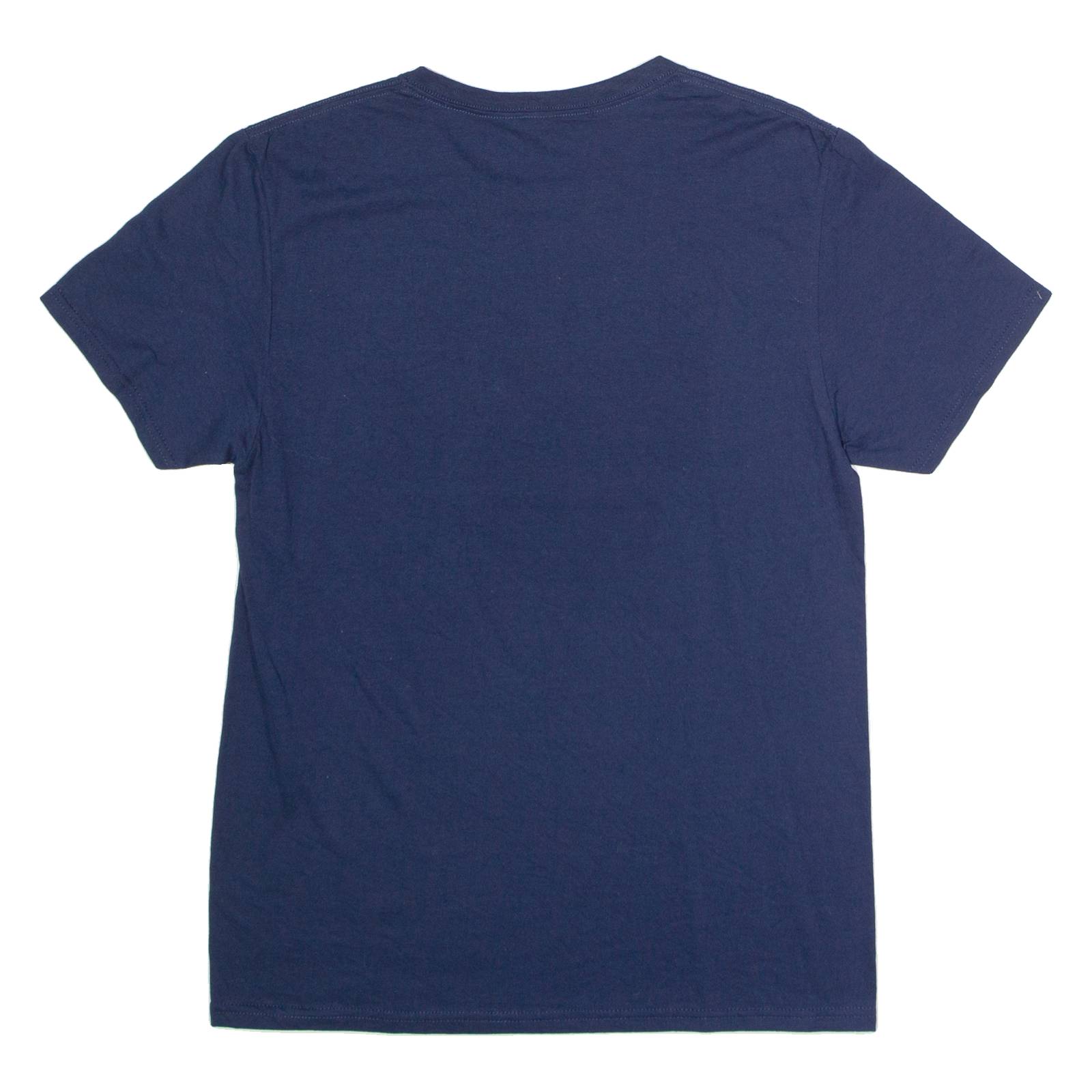 RUSSELL ATHLETIC Property Of STM Soccer Academy Mens T-Shirt Blue USA M