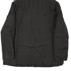 CALVIN KLEIN Womens Black Polyester Blend Puffer Jacket 2XL Zip Hooded