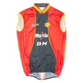 Cycling Mens Jersey Red Sleeveless Full Zip XL