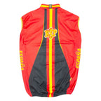 Cycling Mens Jersey Red Sleeveless Full Zip XL