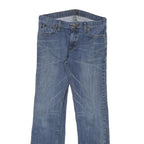 VANS Womens Jeans Blue Regular Straight Denim W26 L26 Classic Zip Closure