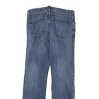 VANS Womens Jeans Blue Regular Straight Denim W26 L26 Classic Zip Closure