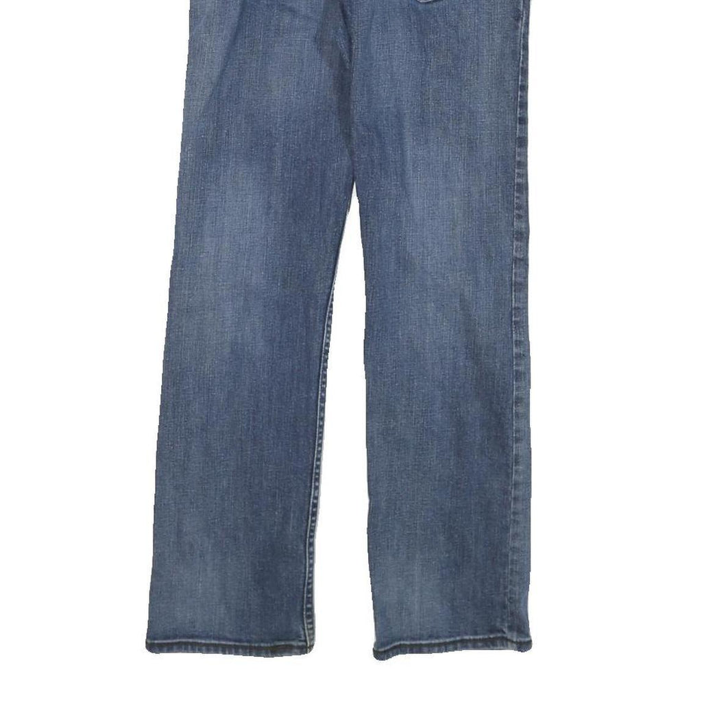 VANS Womens Jeans Blue Regular Straight Denim W26 L26 Classic Zip Closure