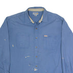 CARHARTT Mens Worker Shirt Blue Long Sleeve XL