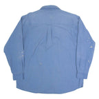 CARHARTT Mens Worker Shirt Blue Long Sleeve XL
