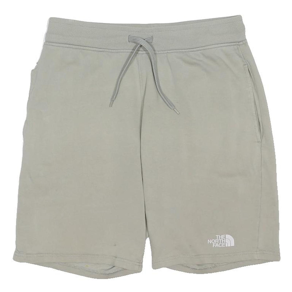 THE NORTH FACE Mens Shorts Beige Casual L W32 Cotton Blend Drawstring