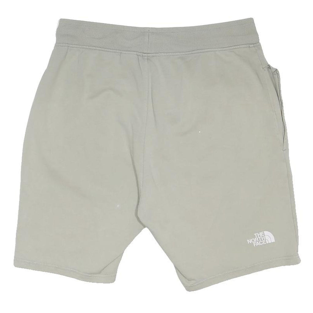 THE NORTH FACE Mens Shorts Beige Casual L W32 Cotton Blend Drawstring