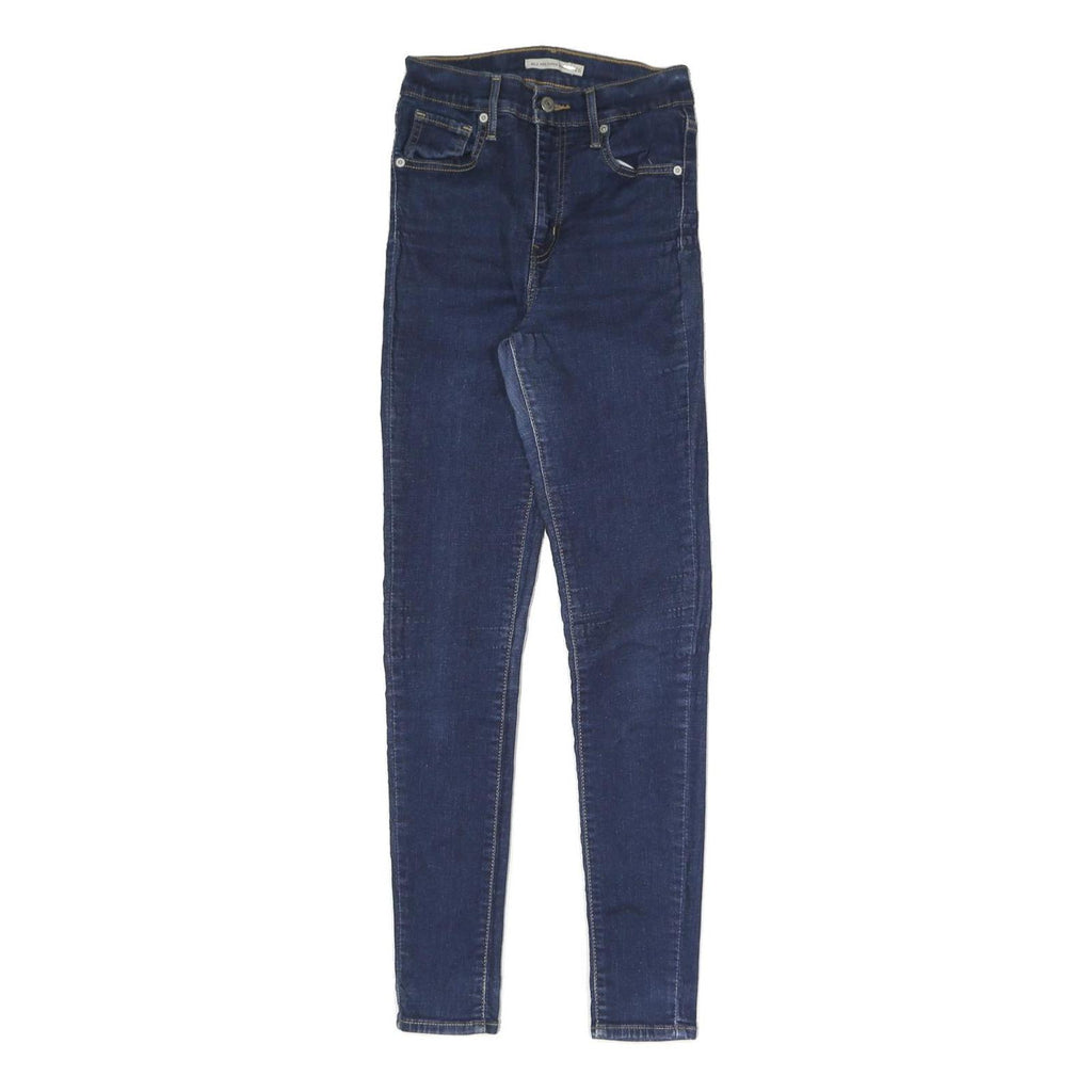 LEVI'S Womens Slim Fit Skinny Denim Jeans Blue Cotton Blend W26 L30