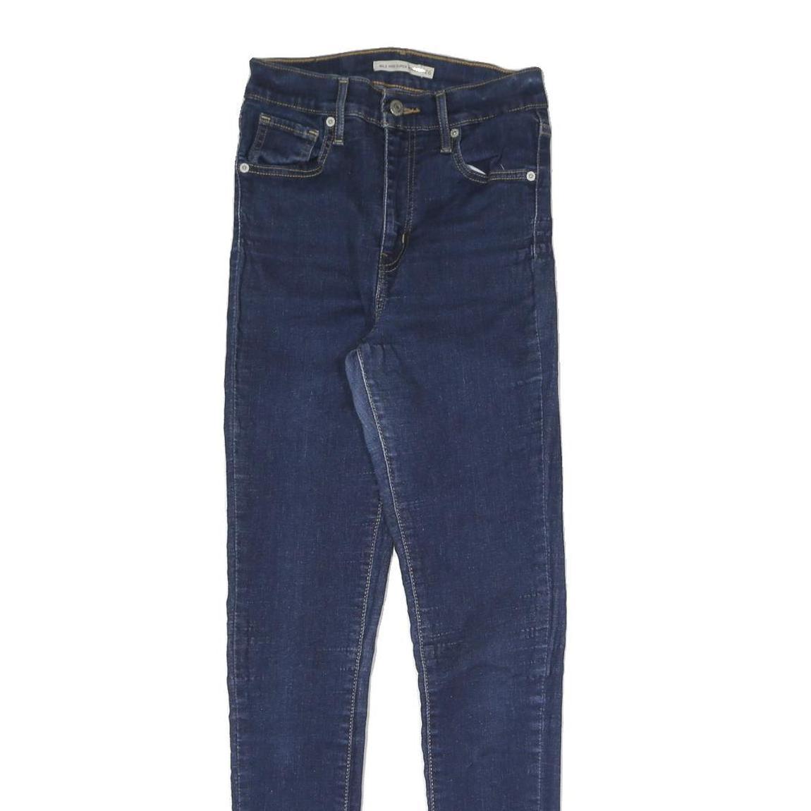 LEVI'S Womens Slim Fit Skinny Denim Jeans Blue Cotton Blend W26 L30