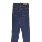 LEVI'S Womens Slim Fit Skinny Denim Jeans Blue Cotton Blend W26 L30