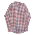 WRANGLER Mens Shirt Red Check Long Sleeve S