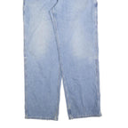CARHARTT Mens Regular Blue Denim Rinse Jeans W36 L34 Workwear Utility Style