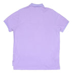 POLO RALPH LAUREN Mens Purple & Yellow Classic T-Shirt L Short Sleeve Polo
